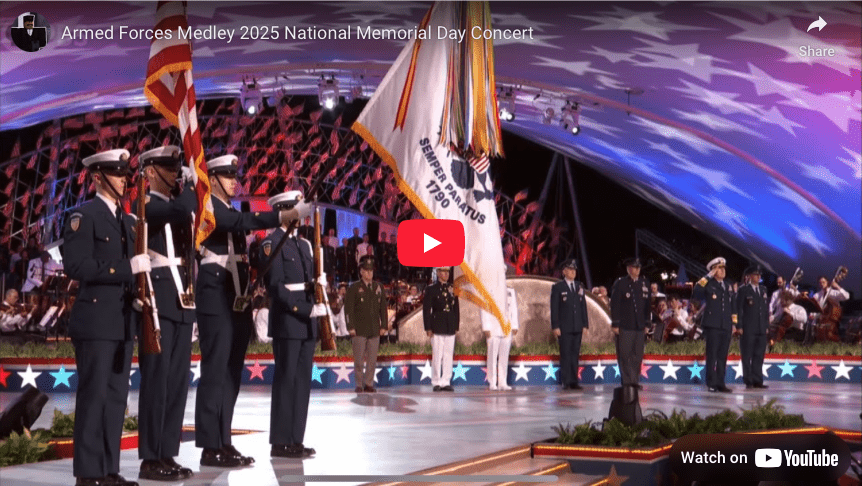 A Salute To Services | 2025 National Memorial Day Concert